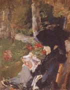 Edouard Manet Manet-s Mother in the Garden at Bellevue Germany oil painting artist